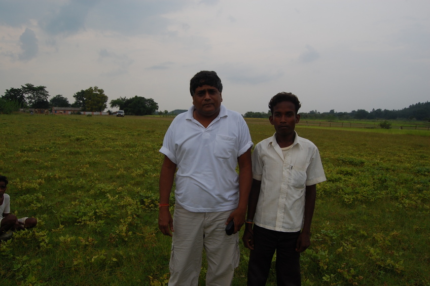 Anil Kumar Dhir  at the Confluence Point 