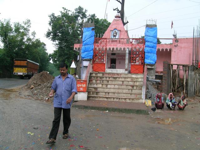 Stop for a prayer to survive the Indian road traffic