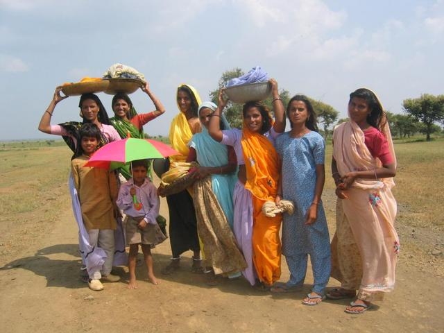 Women having done the Washing