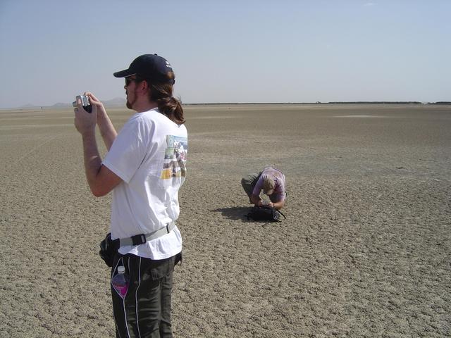 Warren and Doug take photos of the CP