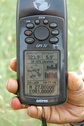 #6: View of the GPS Co-ordinates at the Confluence Point