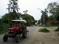 #7: The road a few meters from the confluence, facing north