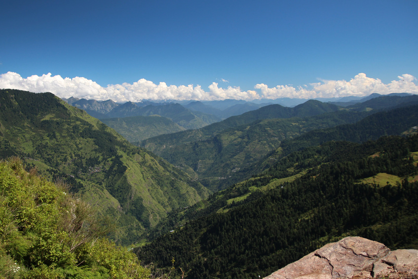 View from the temple