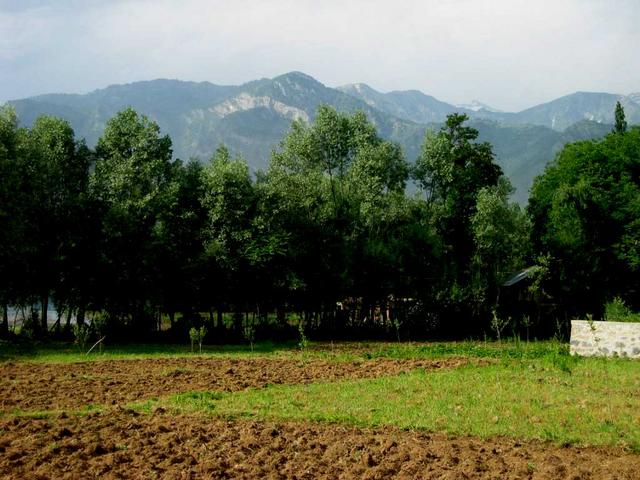 The Himalayan Mountains as seen from the CP