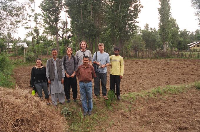 (from left) Joelle, Mohamad Amin, Beth, Warren (in back), Mr. Mahdi (in front), Walter, Ayub -- Tricia took the photo, so she's not pictured