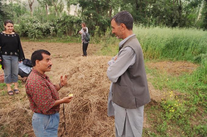 Mr. Nisar Madhi attempts to explain to Mr. Mohamad Amin Shah exactly what we're doing here