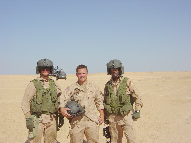 Crew at Confluence (Elliot, Wright, Fudge)