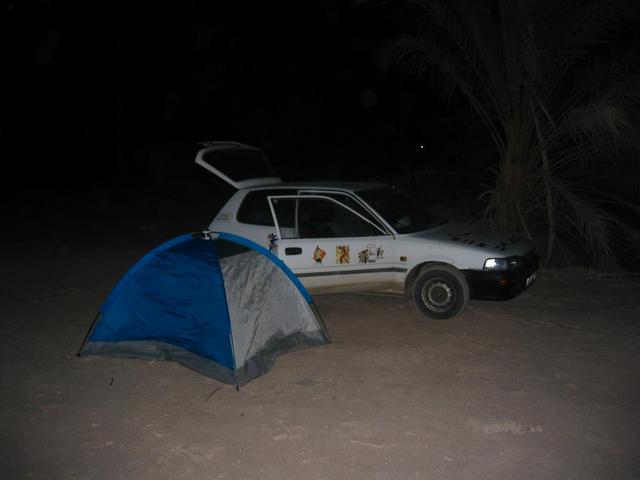 Camping in Bām