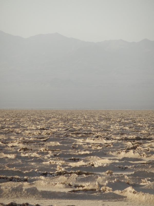 Sea of salty crust