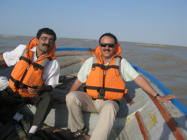 Saeed Taghinejad (left) and Sirous Nekoeoi (right)