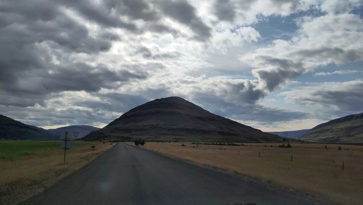 confluence hill from the distance