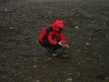 #7: Nick building a cairn