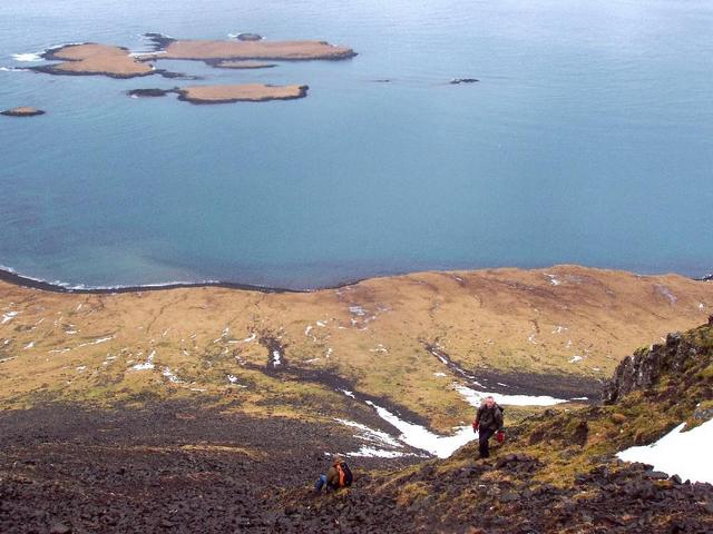 The view is quite scenic from the confluence