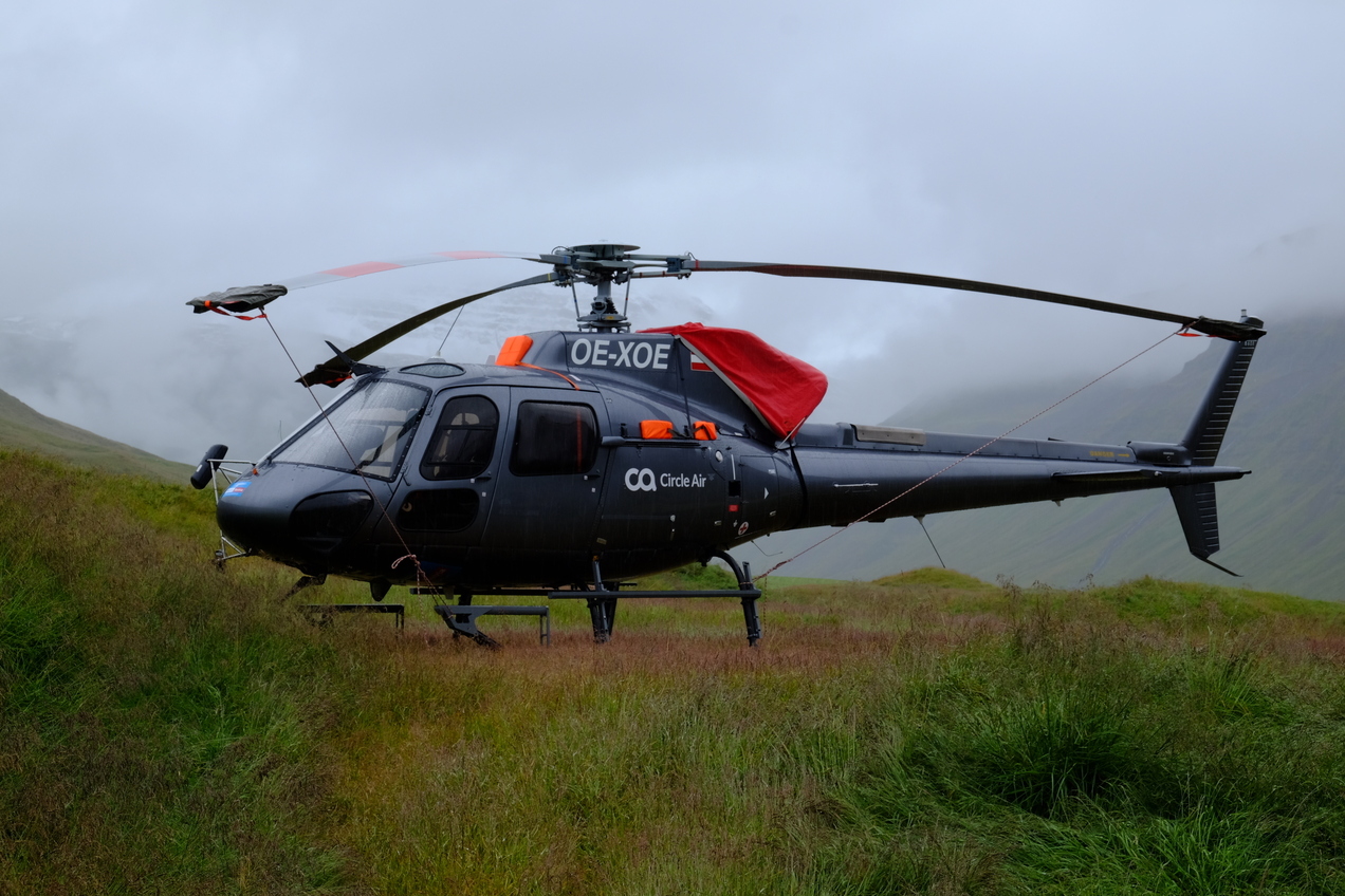 Helicopter with Austrian Registration