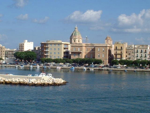 Departing Trapani to start the trip - Partenza Trapani, inizio del viaggio