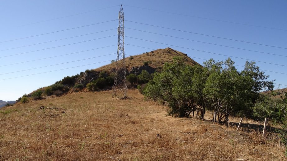 View to the CP from 230 m