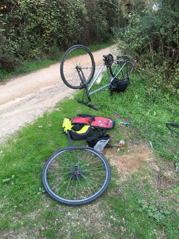 Repairing the tyre