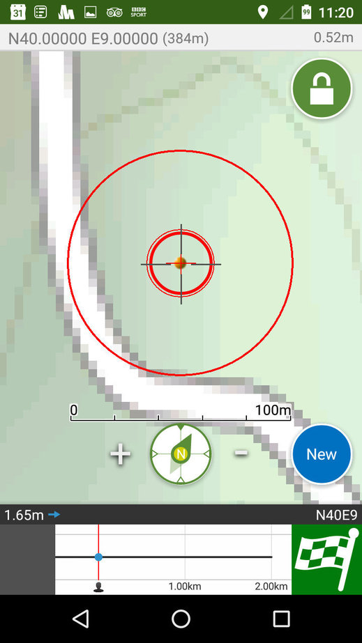 The GPS shot