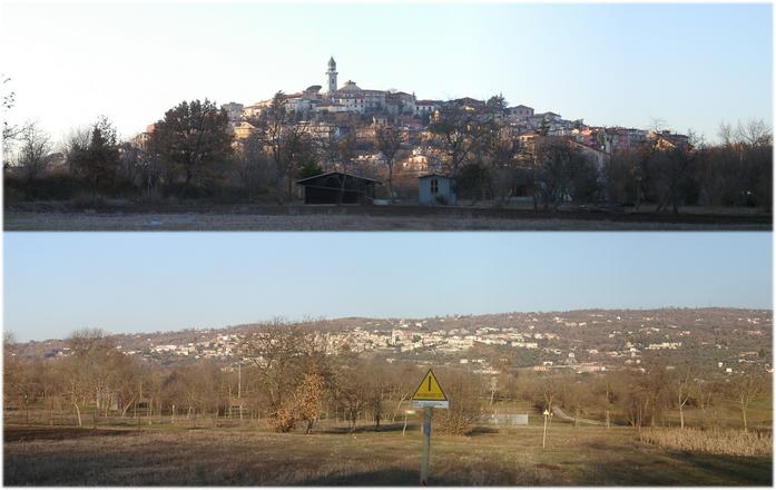 Sant'Angelo all'Esca & Fontanarosa from confluence