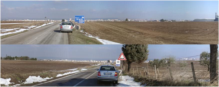 Remaining snow fields south of Spinazzola