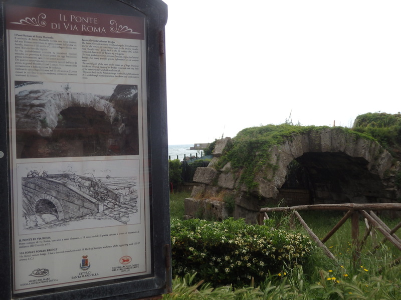 The nearby Ponte di Via Roma