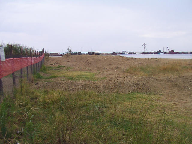 NORTH: Termoli's commercial port