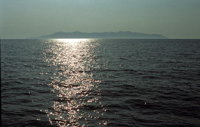 View from the confluence toward West - Capraia island