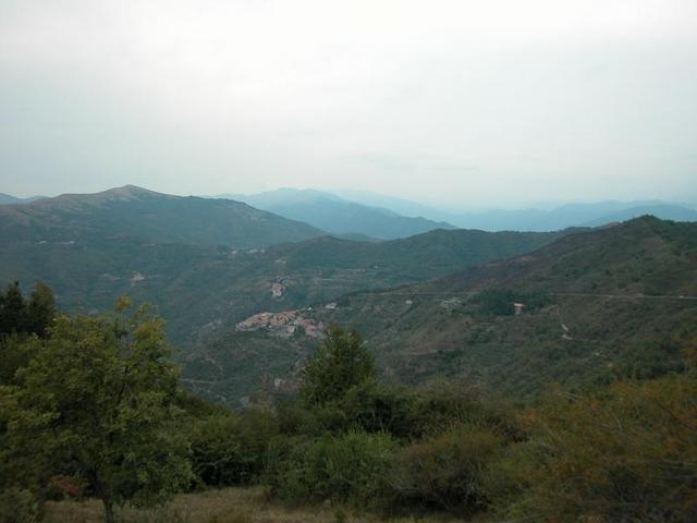 View to Cesio / Blick nach Cesio