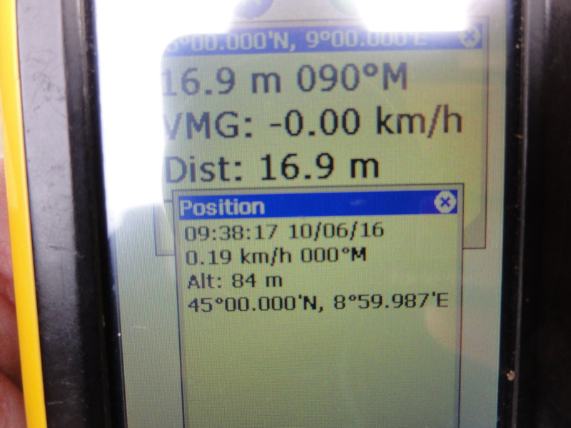 GPS screen