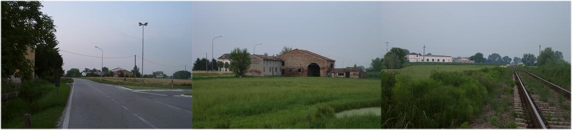 Entry to industrial area & railway crossing