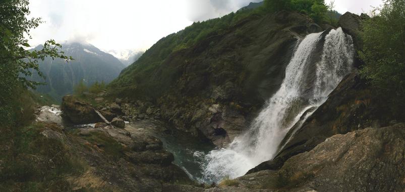 Cascate, main fall