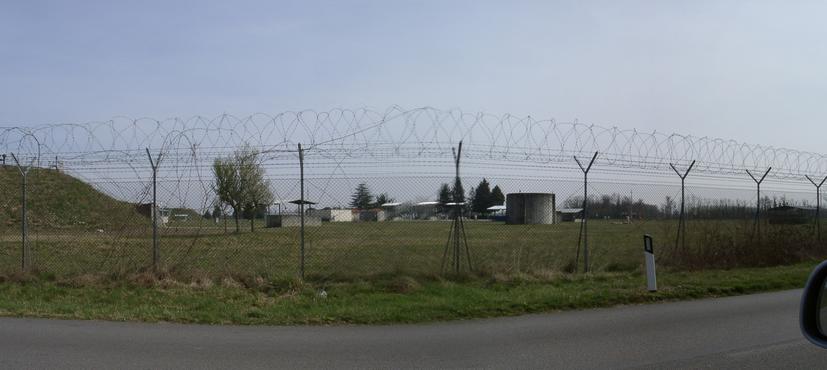 Military area outside of San Lorenzo