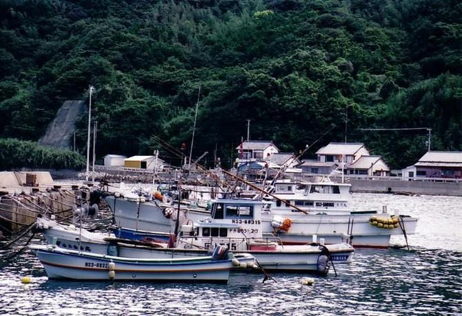 Fishing harbor near the confluence