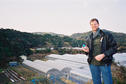 #2: Fred overlooking the confluence from 130 meters away