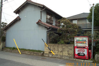 #1: Shows the location, a residence, while looking East.