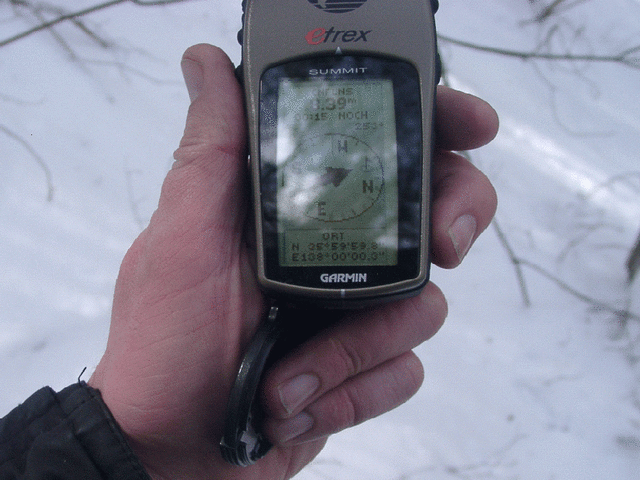 GPS reading