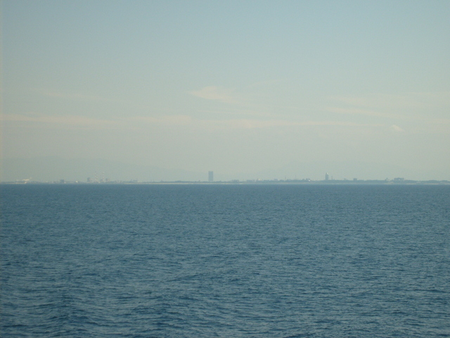 From the confluence looking towards Niigata