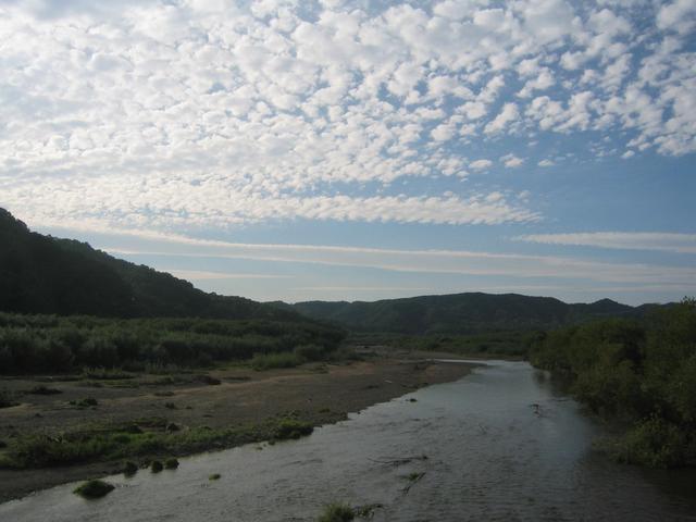 After leaving highway I caught this beautiful river vista.