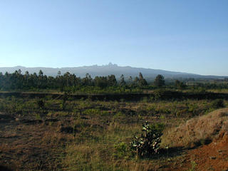 #1: 17,000 ft Mt. Kenya dominates region