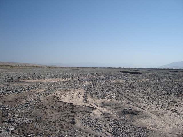 from the confluence looking north