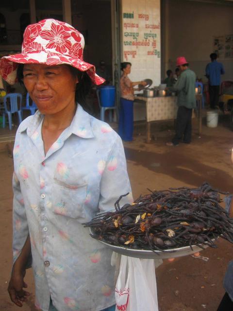 Delicacies in Skon (10 km from the Confluence)