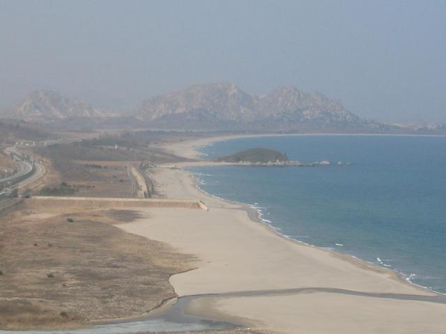 N. Korean east coast border: my closest point to the CP