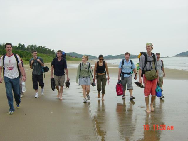 (Left to right) Mike, Anna, Emmett, Paul, Nancy, Ji Hyun, Jay, Jeff, Ian.