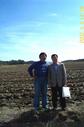 #6: Me and my dad (on the right) on the confluence point.