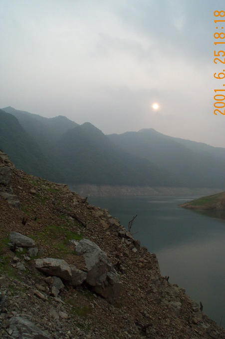 View of the local landscape that I photographed while climbing.