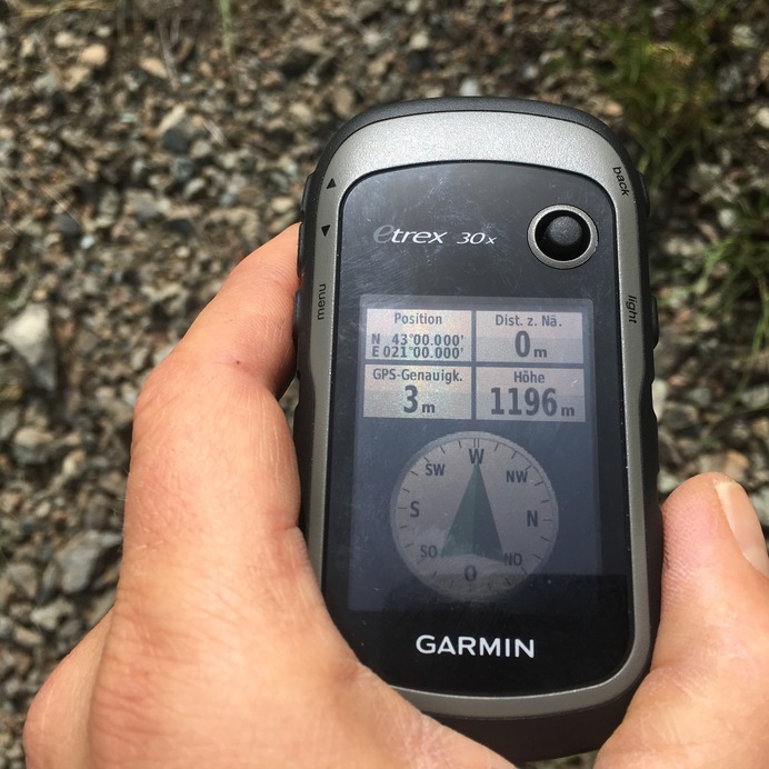 GPS reading