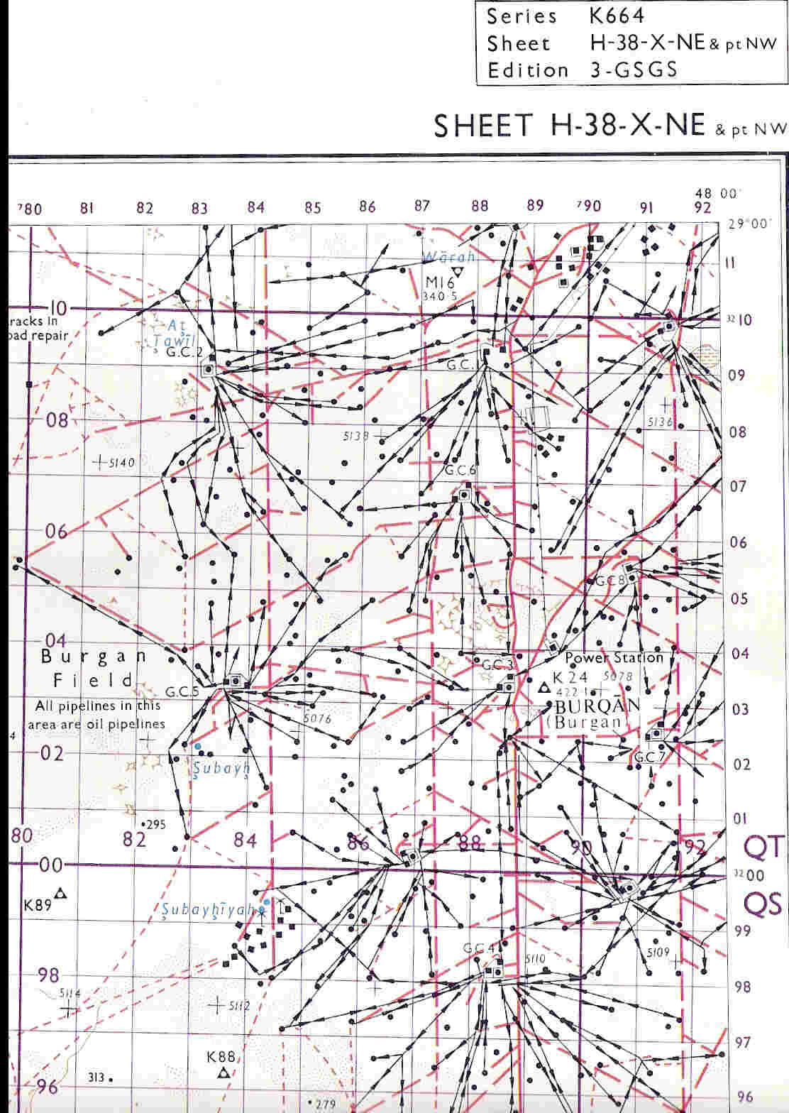 Burgan Region map