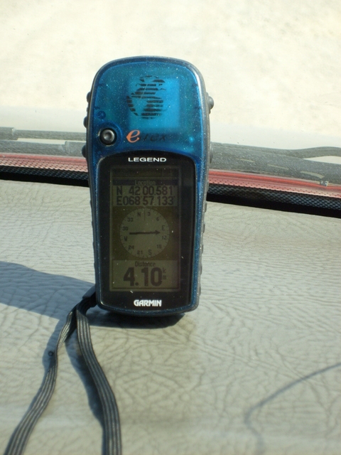 GPS reading