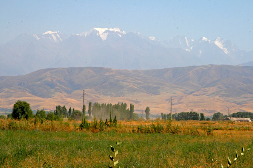 Glaciers at Kyrgiz Range