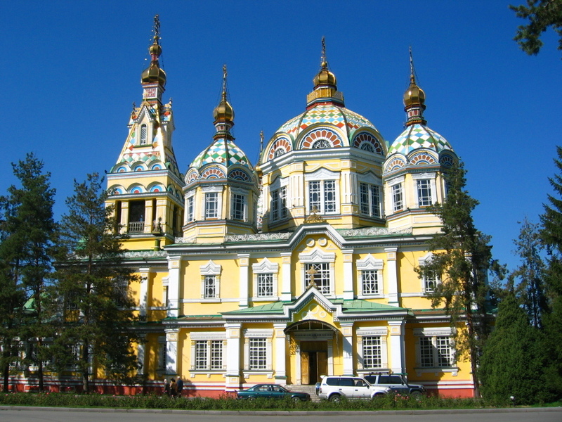 St. Ascension Cathedral in Almaty 